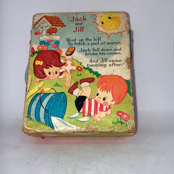 Vintage 1973 Fisher Price Music Box Pocket Radio 772 Jack and Jill Song Works - Picture 4 of 7